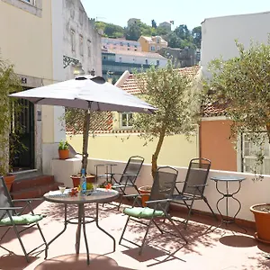 Costa Do Castelo Terrace, Em Rua Dos Lagares 8 Lissabon